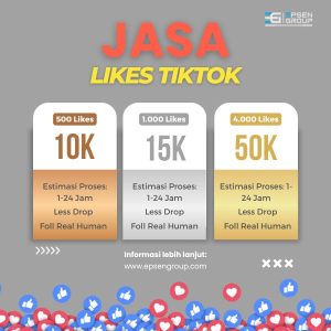 Jasa Likes Tiktok